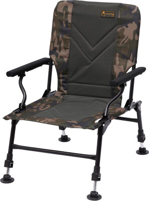 Prologic Anglerstuhl Avenger Relax Camo Chair - Armrest...