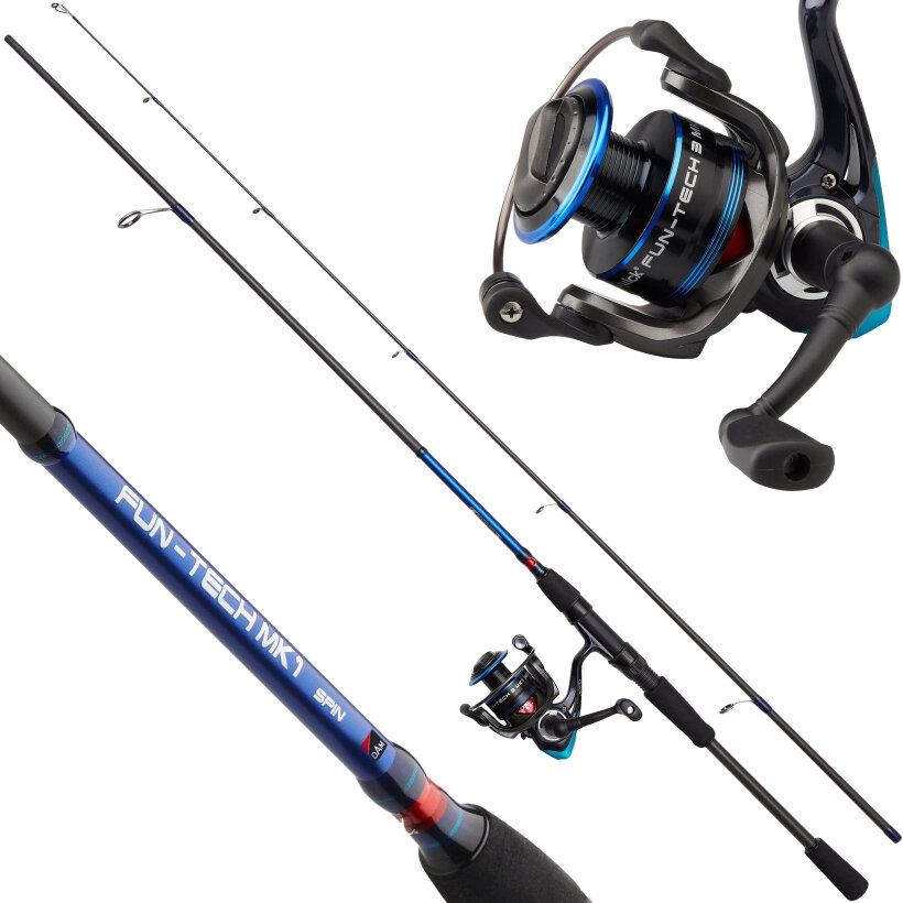 DAM Angelset Profi Fun-Tech MK 1 - Barsch & Forelle 2,13 m / 3000FD