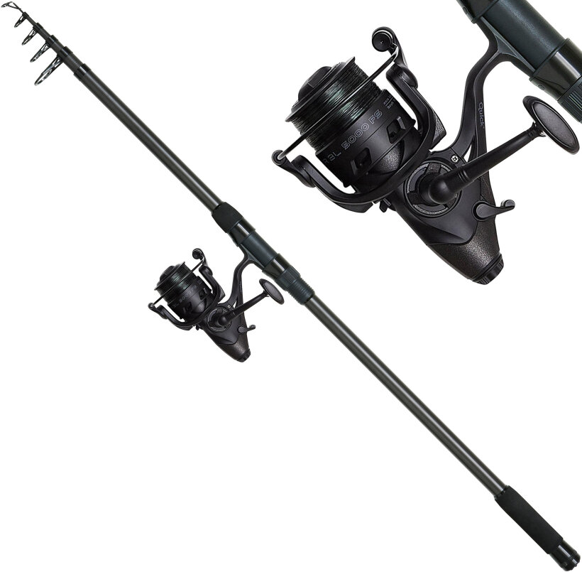 DAM Tele Karpfenset Profi "Charger Tele Carp FS Freilauf Combo"