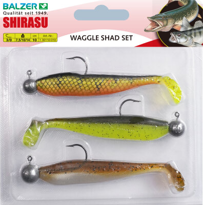 Balzer Shirasu Street - Waggle Shad Set