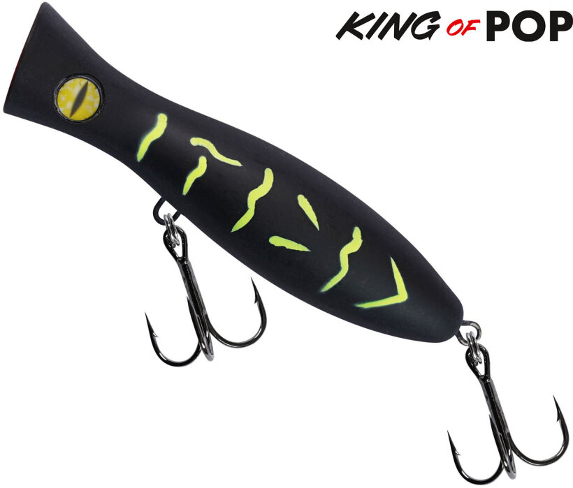 Balzer Shirasu Wobbler "King of Pop" - Black Toxic