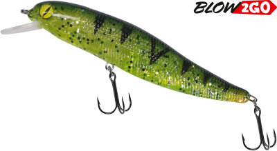 Balzer Shirasu Wobbler "Blow2Go" - UV Perch