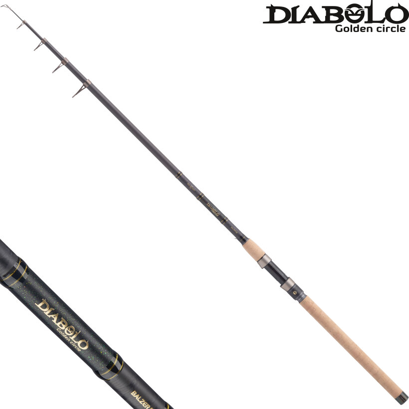 Balzer Diabolo Golden Circle - Tele Dead Bait Heavy 3,60 m