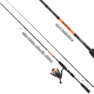 Balzer Profi Angelset Barsch "Shirasu Perch Combo"